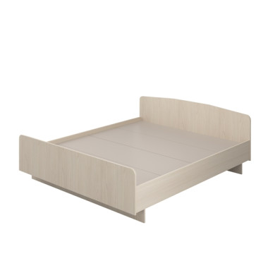 Кровать (ЛДСП) 1932х1652х674 (сп.м. 1900х1600) — Аэлита