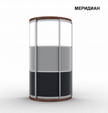 Радиусный шкаф-купе &quot;МЕРИДИАН стандарт&quot;  — Аэлита