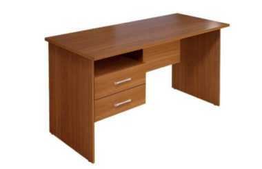 Стол КМ80 Монолит рабочий с тумбой 1404х704х756(СМ2+ТМ11) &mdash; Аэлита