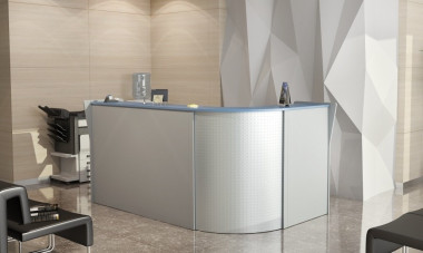 Стойка ресепшн Эдем Премиум 1892х1392х1160  — Аэлита