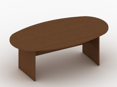 Стол для заседаний овальный 2000х1100х750 &mdash; Аэлита