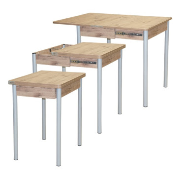 Стол раскладной СЛИМ 700*500 (1000) h750 &mdash; Аэлита