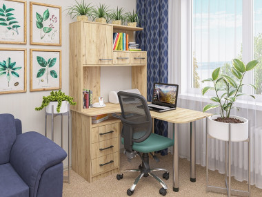 Стол компьютерный угловой СК-35 1785х1010х1300 &mdash; Аэлита