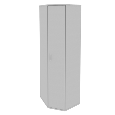 Гардероб угловой Рива (выдвижная вешалка)600*600*1975 — Аэлита