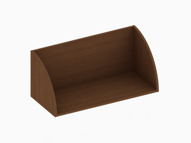 Полка настенная верх открытый 800х350х350 &mdash; Аэлита