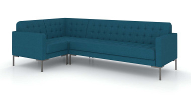 Офисный диван угловой Нэкст 2+У+1 (2060*1480) — Аэлита