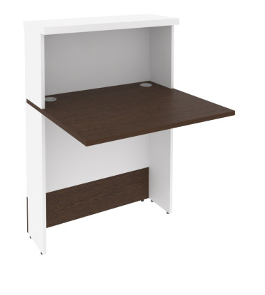 Модуль прямой от 800 до 1600х736х1156 с накладкой и с подсветкой — Аэлита