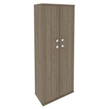 Шкаф высокий широкий  (2 средние двери ЛДСП,2 низкие двери ЛДСП)778х410х1980 &mdash; Аэлита