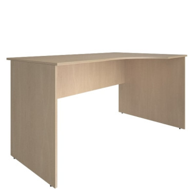 Стол письменный криволинейный левый/правый 1400х900х750 &mdash; Аэлита