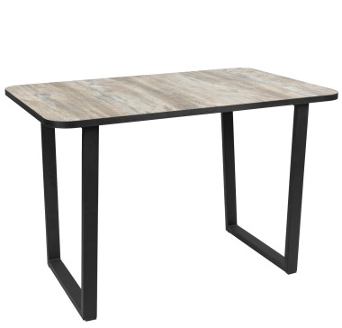 Стол "БОСТОН" (серия ЛОФТ) крашенный каркас 1100*700 h750 &mdash; Аэлита