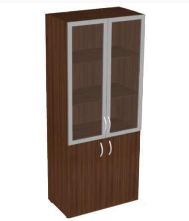 Шкаф комбинированный 800х450х1945  (без топа, с контуром) &mdash; Аэлита