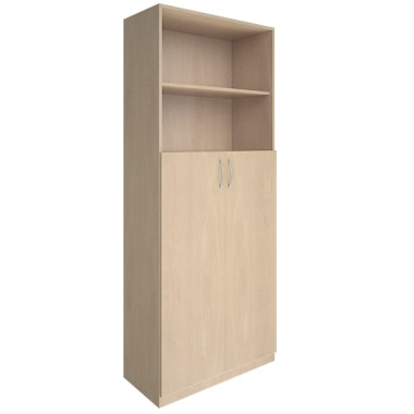 Шкаф высокий широкий (2 средние двери ЛДСП) 770х359х1914 &mdash; Аэлита