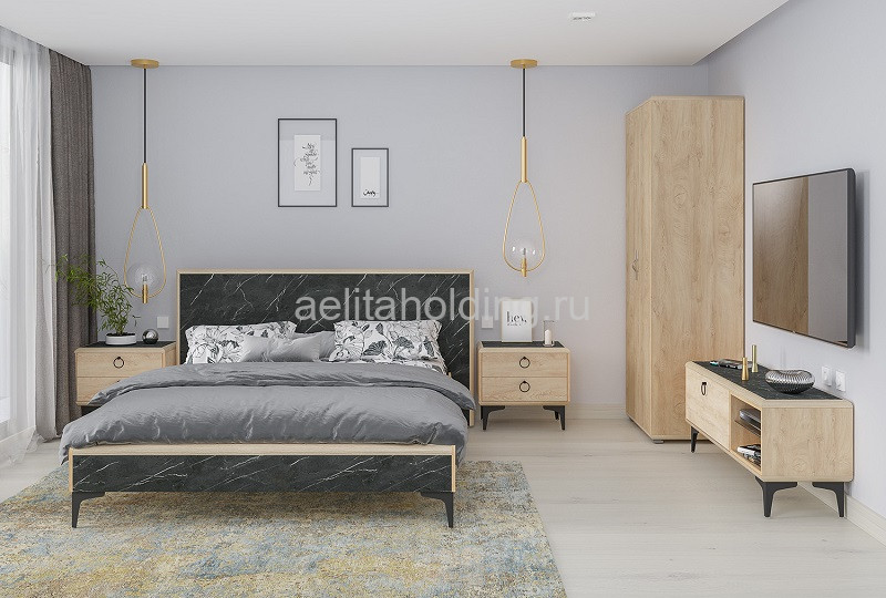 Модульная спальня "Мальта" фото 1 — Аэлита
