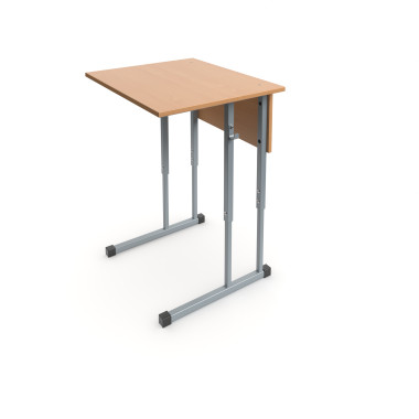 Одноместный регулируемый ученический стол 600*500 — Аэлита