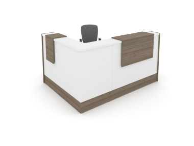 Стойка ресепшн STYLE 1958*1558*1156  с тумбой  — Аэлита