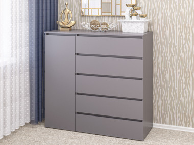 Комод с ящиками и дверцей К-22 1155*480*1200 &mdash; Аэлита